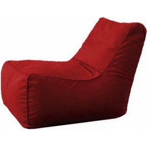 Бескаркасное кресло Velvet (красный)