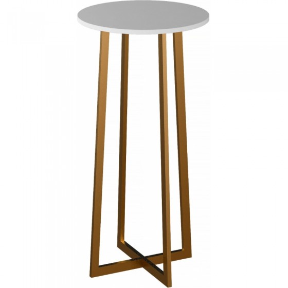 Барный стол Paden Gold & White
