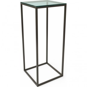 Барный стол Cube Black (столешница стекло)