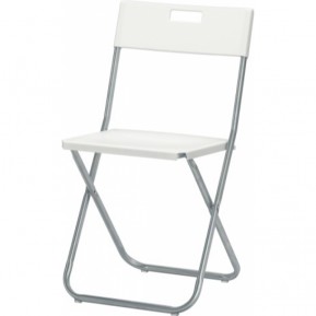 Складной стул Gunde White