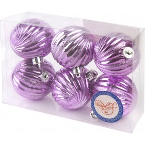 Набор ёлочных игрушек 6шт.