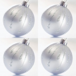 Набор ёлочных игрушек 10шт.