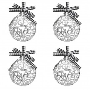 Набор ёлочных игрушек 4шт.